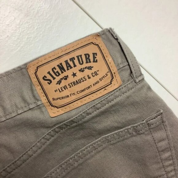 Levi's Strauss Signature Gray Straight Leg Jeans Mens 31 x 30 - Picture 5 of 6